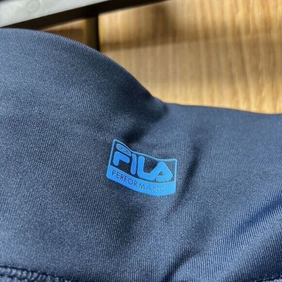 Fila Sport Womens Plus Midnight Bliss Capri Leggings 2X Navy Blue Floral Side St - Picture 7 of 9